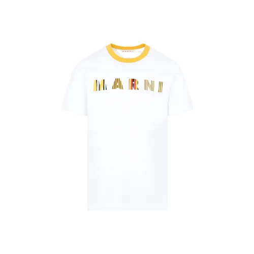 MARNI Белая Мужская T-Рубашка