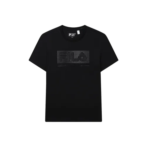 FILA Глубокий Черный Мужские Футболки