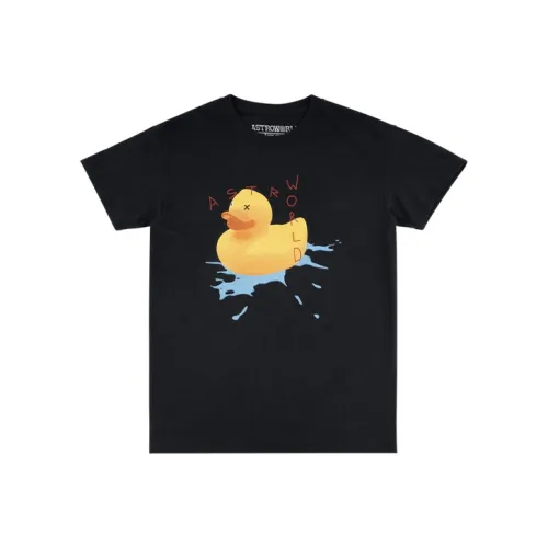 TRAVIS SCOTT Черная унисекс футболка