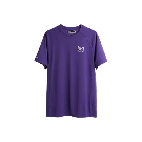 BURTON AK S24 HELIUM Эластичный T-Shirt Мужской Фиолетовый