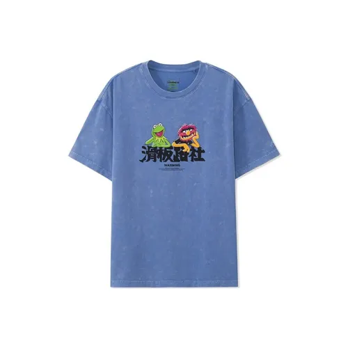 LINING Синий Мужской T-Рубашки