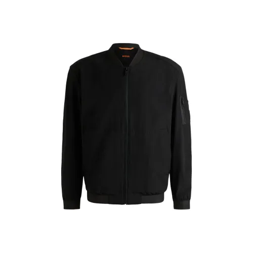 Hugo Boss Куртки и Пальто Мужской Черный