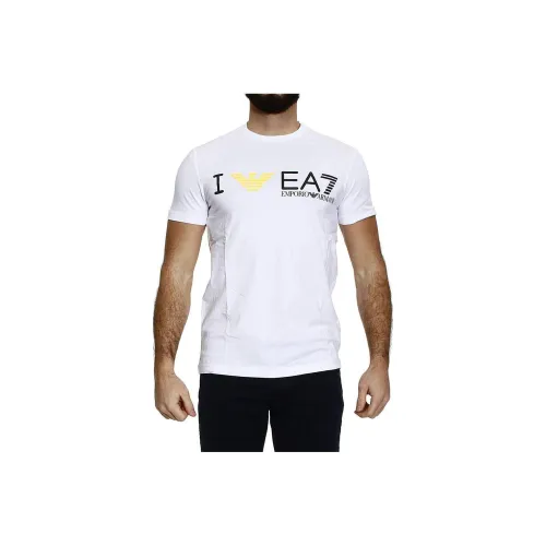 EMPORIO ARMANI EA7 Белый Мужские Рубашки