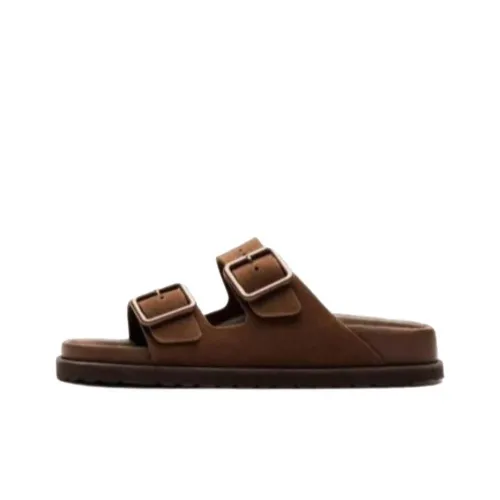 Birkenstock Слипоны Унисекс Коричневый