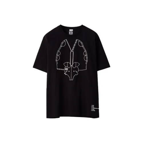 LOEWE Мужские черные T-рубашки