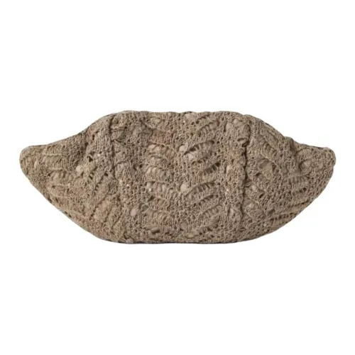 BRUNELLO CUCINELLI Сумка через плечо из ткани женская светло-коричневая