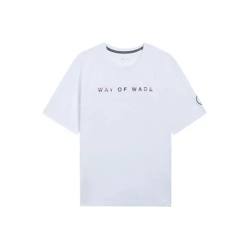 LINING Белая Унисекс Футболка