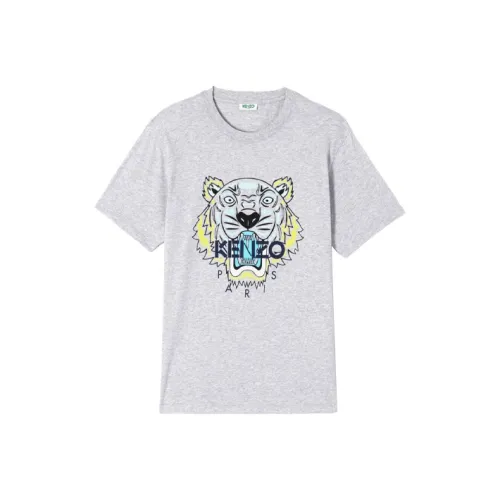 KENZO Светло-серые Мужские T-рубашки
