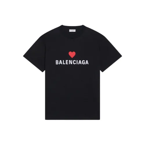 Balenciaga Мужские черные футболки
