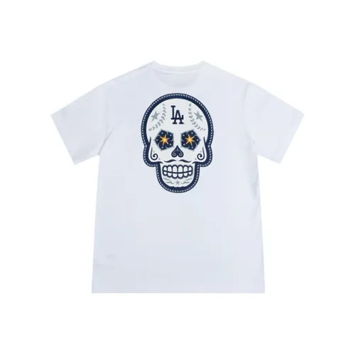 New Era Белый Унисекс Футболка