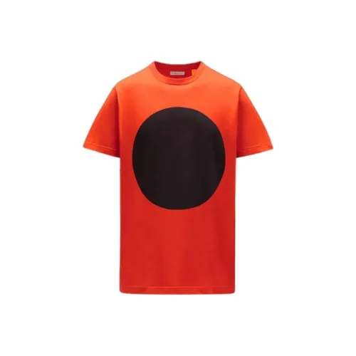 MONCLER GENIUS Оранжевые Мужские T-рубашки