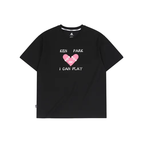 PEAK Черная унисекс футболка