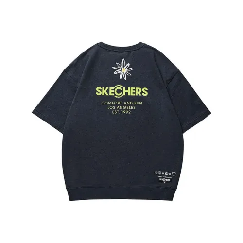 Skechers Environmental Protection Рукав с оборванным плечом T-рубашка Мужская