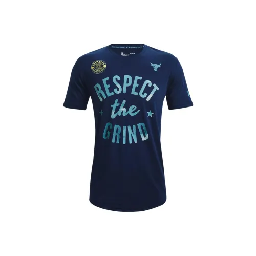 Under Armour T-Shirt Мужской Коллегиальный Синий