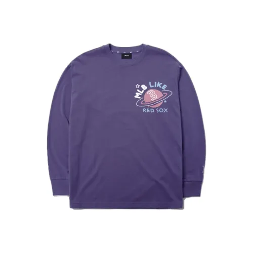 MLB Planet Overfit T-Shirt Унисекс Фиолетовый