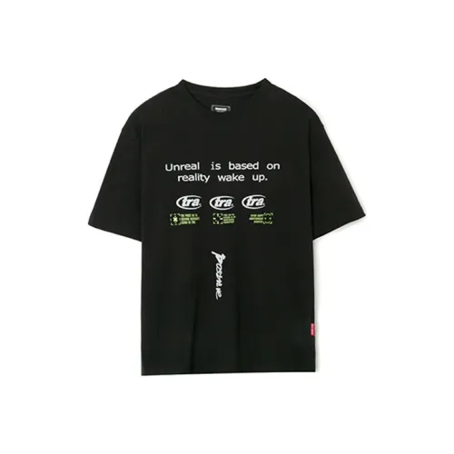 XXXTRENTA Прямой крой длина рукава (размер в длину) рубашка Sleeved T унисекс черный