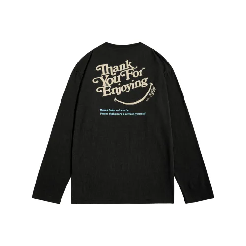 COCA COLA Длинный рукав T-рубашка Унисекс