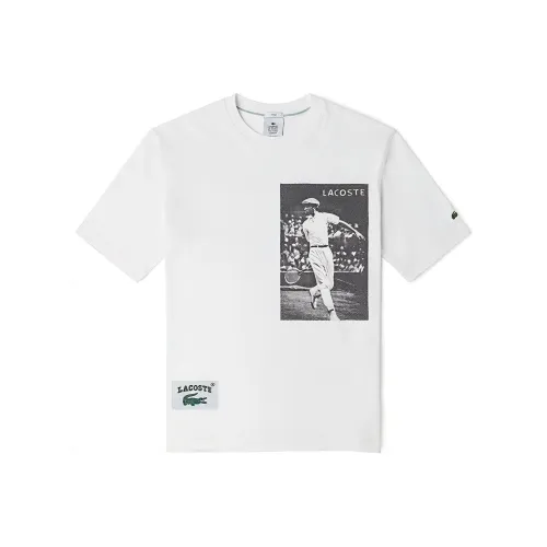 LACOSTE Collaboration Белая Мужская Футболка