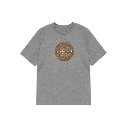 COACH Серый Мужской T-Рубашки