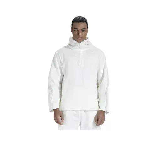 NORVINCY Однотонный Пэчворк Сетка С капюшоном Длинный рукав Т-рубашка Унисекс