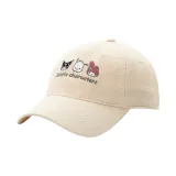 Бежевая бейсболка