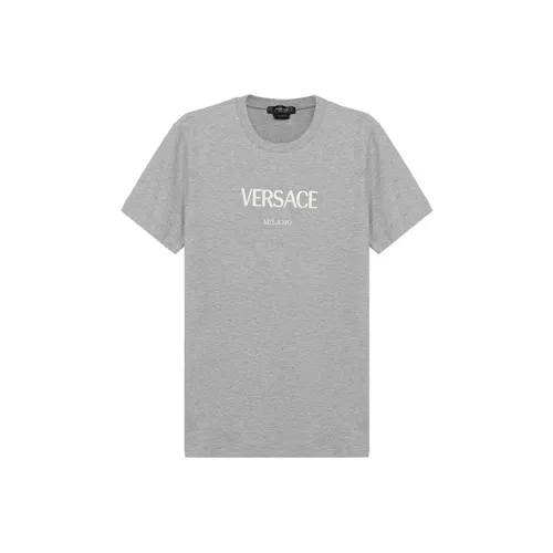 VERSACE Серые Мужские T-Рубашки