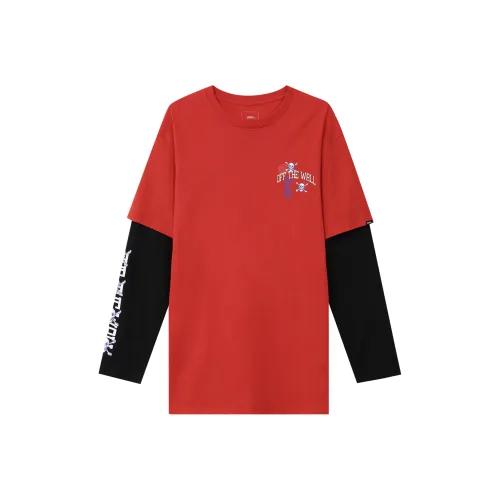 VANS Red Мужская T-Shirt