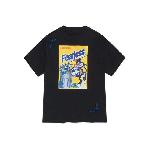 GOALSTUDIO Прямой крой рукав длиной до локтя рубашка унисекс