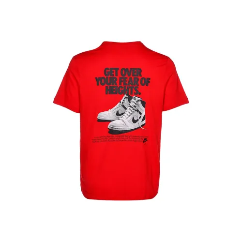 Nike Red Мужская T-рубашка