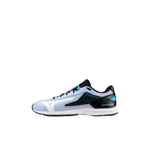Mizuno Детские беговые кроссовки Низкий Топ Светло-Синий × Белый 92 Kids