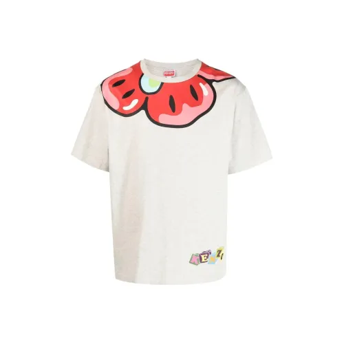 KENZO Серый Мужской T-Рубашки