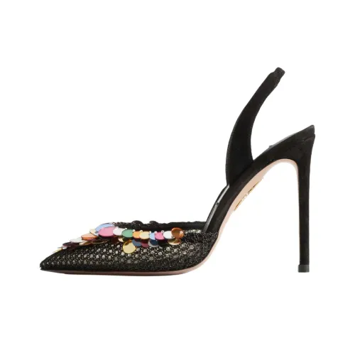 AQUAZZURA Высокие каблуки Черные Женские
