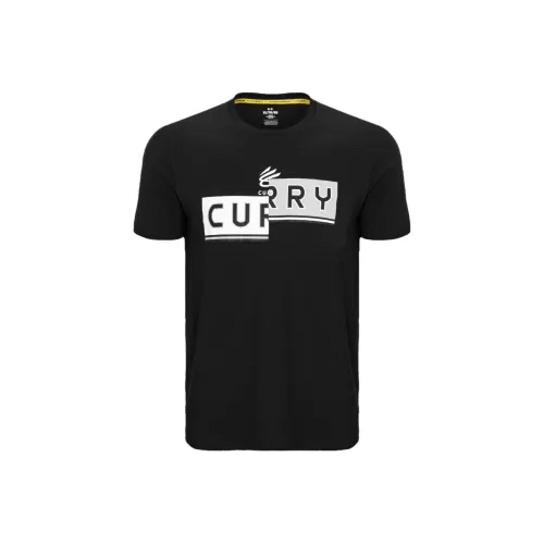 Under Armour Curry Черная Мужская Футболка