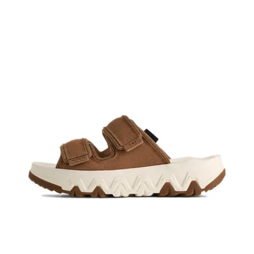 UGG ЭВА Резиновая подошва Слипоны Унисекс Каштановый