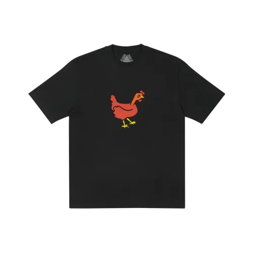 PALACE Clucking T Рубашка Черный Короткий рукав T Рубашки Унисекс Черный