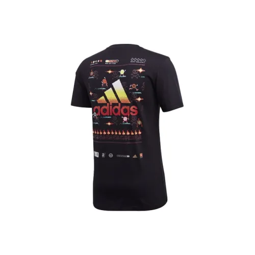 Adidas Мужские черные футболки