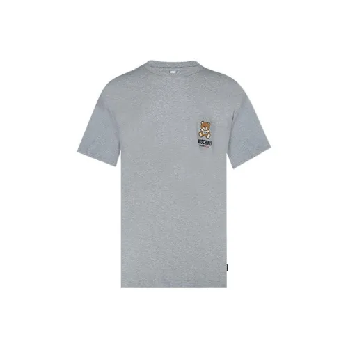 MOSCHINO Серые Мужские T-Рубашки