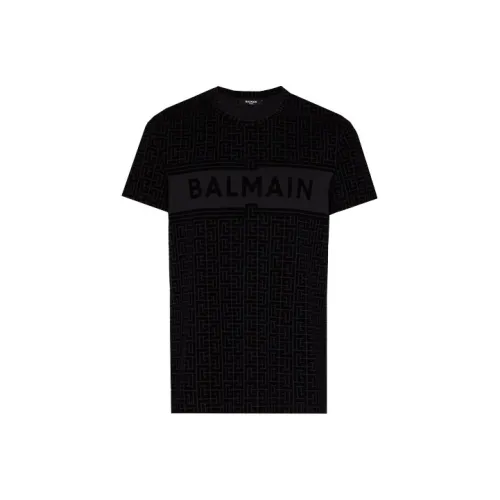 BALMAIN FW21 T-Shirt Мужской Черный