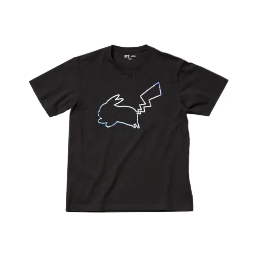 UNIQLO Черная унисекс футболка