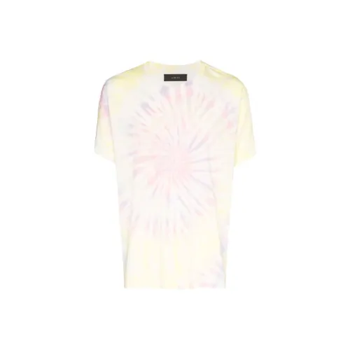 AMIRI Розовые Мужские T-рубашки