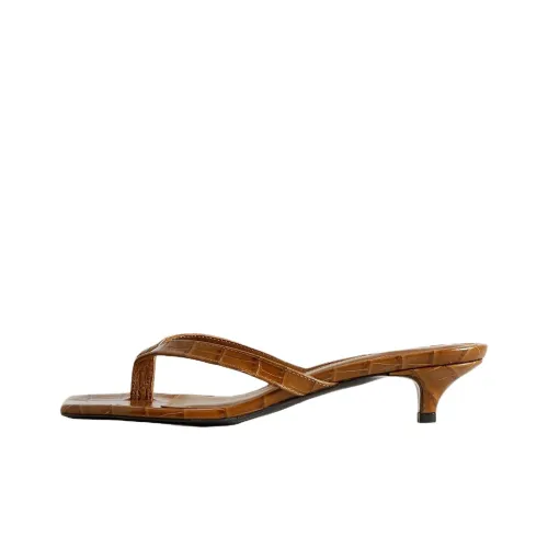 TOTEME Шлепанцы Женские Коричневый