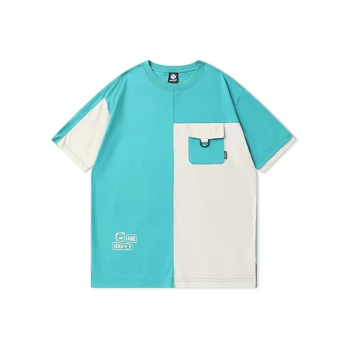 LAMLICKA Бирюзовая Унисекс Рубашка T