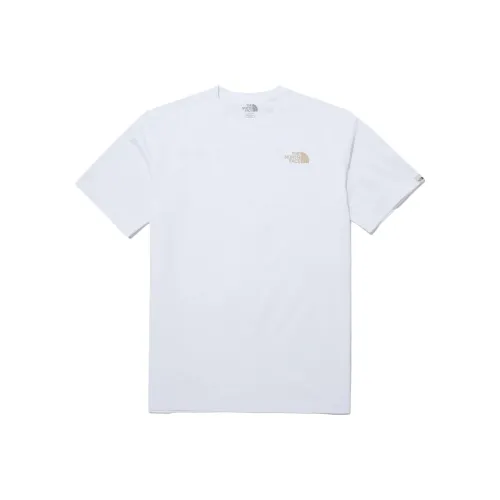 The North Face Бежевый Белый Мужская T-Рубашка