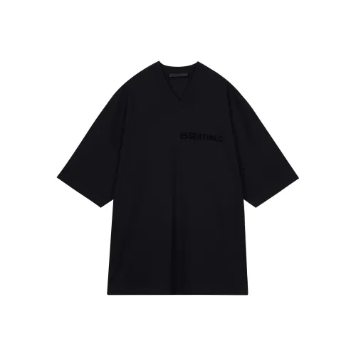 Fear Of God Essentials T-Shirt Унисекс Глубокий Черный
