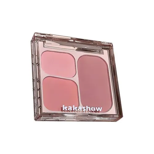 KAKASHOW Bowknot Collection Расширение и Сужение Трехцветный Румяна Смузи PROOF Легко Смесь Корректирующий Тон Кожи