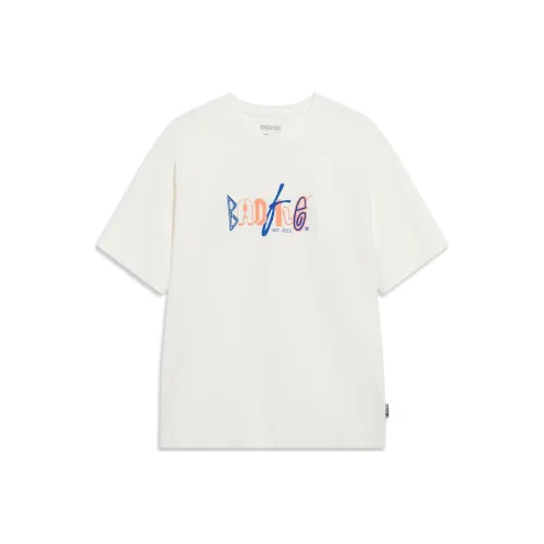LINING BADFIVE Айвори Мужская T-Рубашка