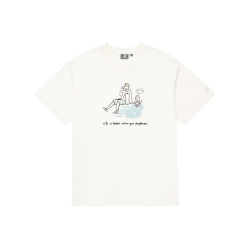 New Balance x PK LIANMINGKUANXILIE T-Shirt Унисекс Белый