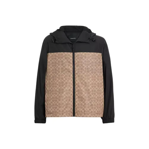 COACH Куртки и Пальто Мужской Коричневый