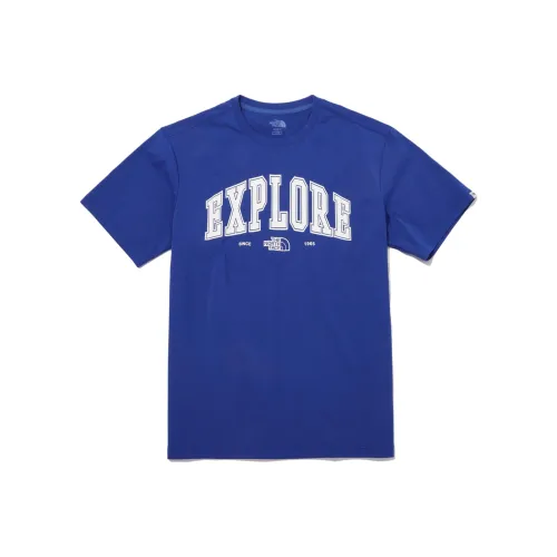 The North Face Рукав с оборванным плечом T-рубашка Мужская Королевский синий