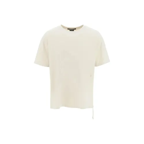 Ksubi Айвори Белый Мужская T-Рубашка